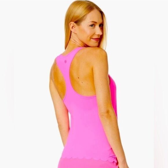 Lilly Pulitzer × Meryl Claralee Scallop Bra Tank NWT - Picture 2 of 7